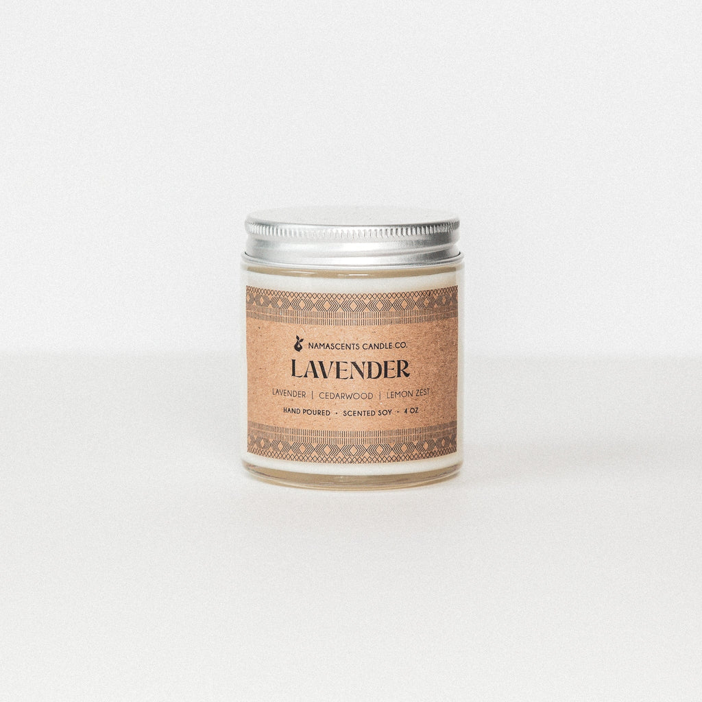 Lavender | Scented Soy Candle - Namascents Candle Co.